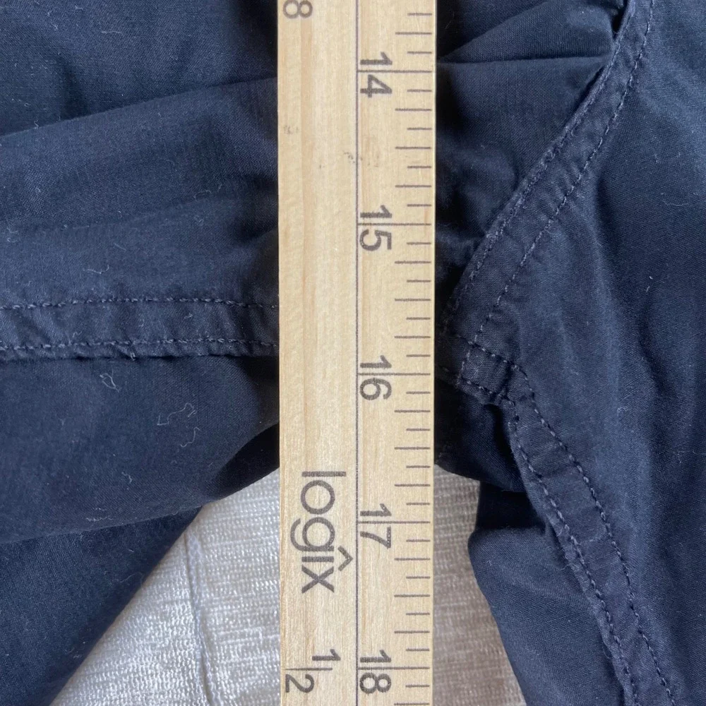 Levi Strauss Mens 36 Navy Blue Cargo Shorts Cotton Blend Utility Summer Outdoor